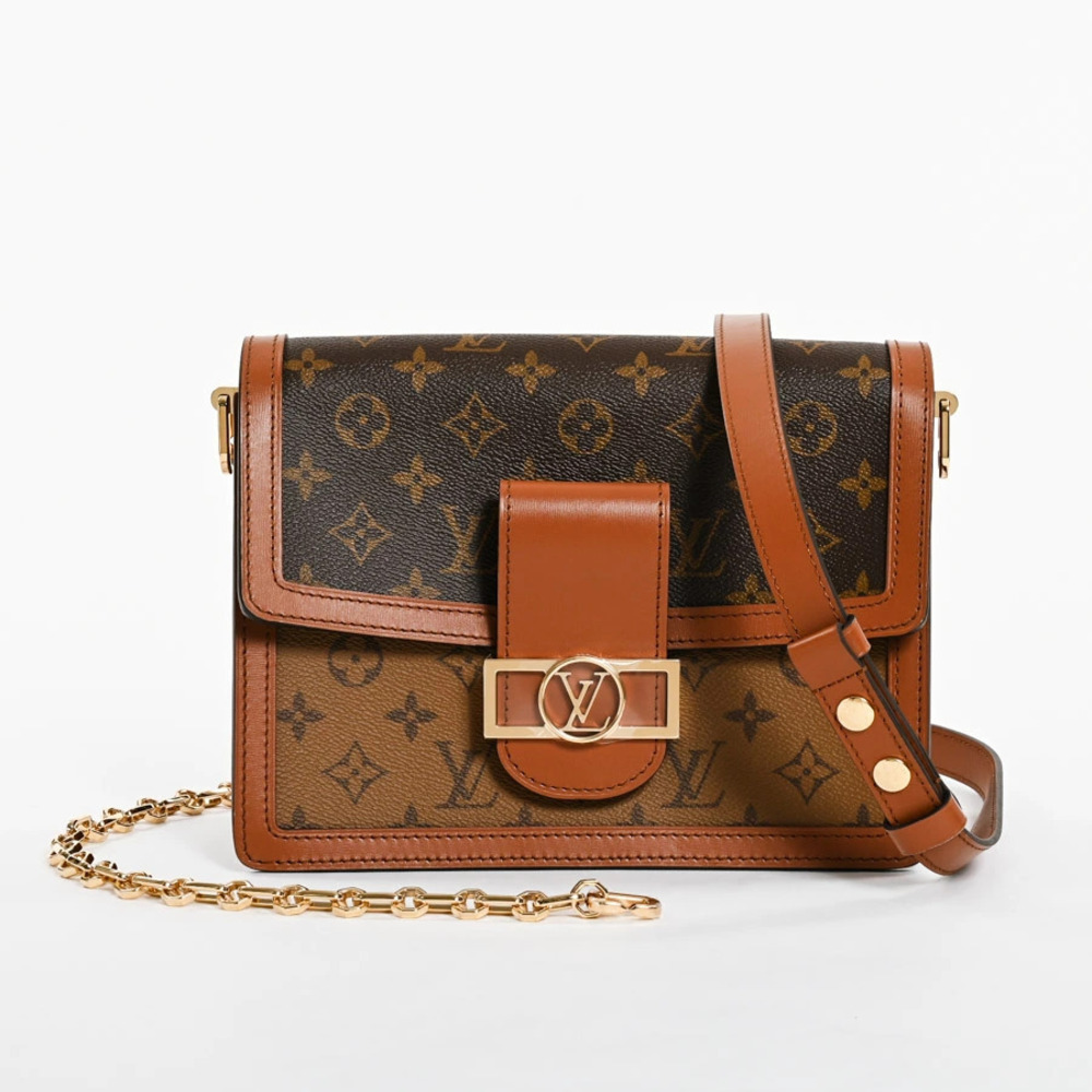 Louis Vuitton Dauphine shoulder bag brown